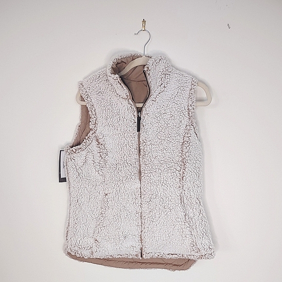 Free Country Reversible Quilted Vest Size Small NWT - Picture 3 of 12